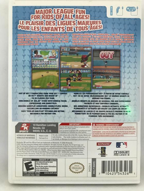 MLB POWER PROS (WITH BOX)