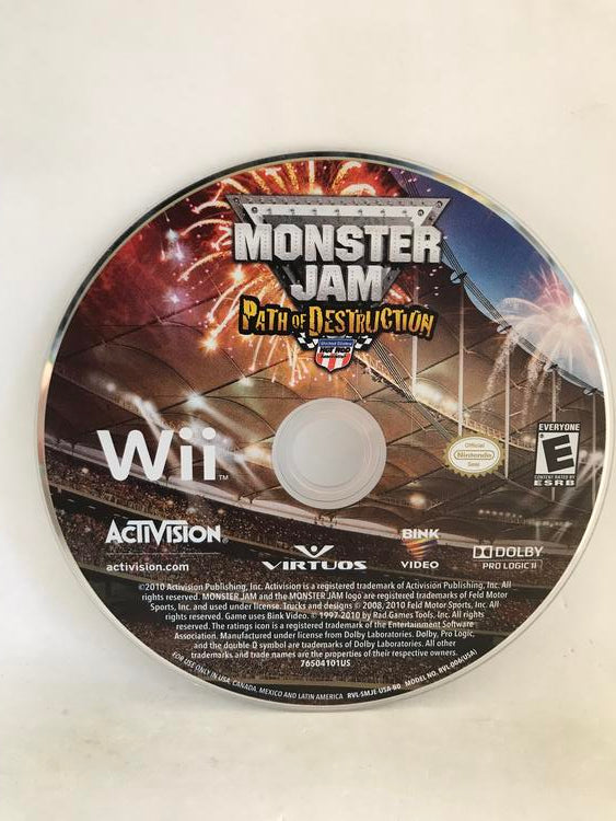MONSTER JAM PATH OF DESTRUCTION (CD ONLY) (usagé)
