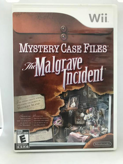 MYSTERY CASE FILES THE MALGRAVE INCIDENT (COMPLETE IN BOX) (usagé)