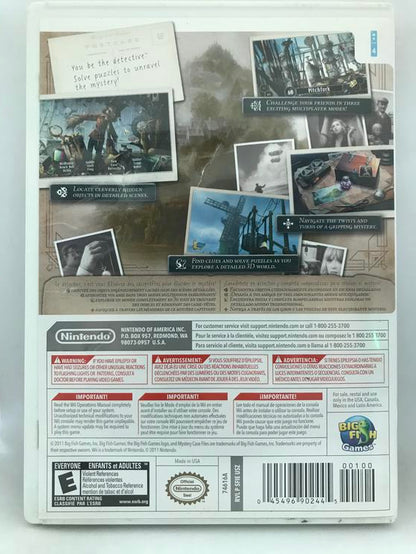 MYSTERY CASE FILES THE MALGRAVE INCIDENT (COMPLETE IN BOX) (usagé)