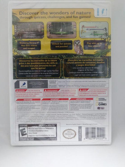 NATIONAL GEOGRAPHIC CHALLENGE WILD LIFE (COMPLETE IN BOX)