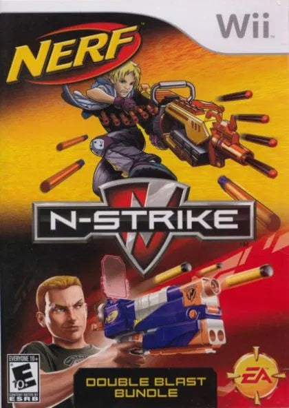 NERF N-STRIKE DOUBLE BLAST (COMPLETE IN BOX) (usagé)