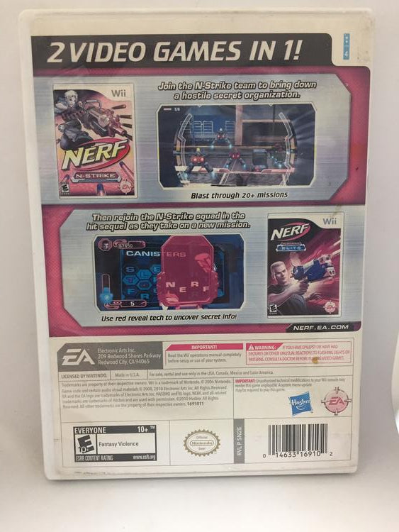 NERF N-STRIKE DOUBLE BLAST (COMPLETE IN BOX)