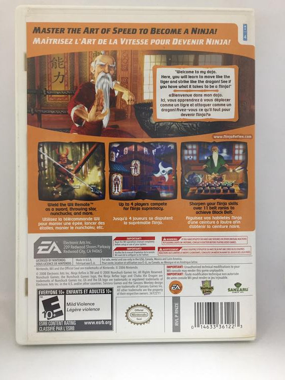 NINJA REFLEX (COMPLETE IN BOX) (usagé)