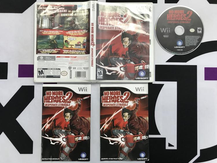 NO MORE HEROES 2 DESPERATE STRUGGLE (COMPLETE IN BOX) (usagé)