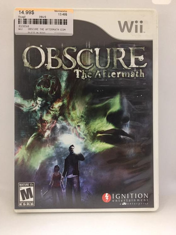OBSCURE THE AFTERMATH (COMPLETE IN BOX)