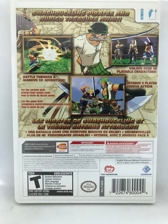 ONE PIECE UNLIMITED ADVENTURE (COMPLETE IN BOX)