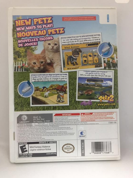 PETZ CATZ 2 (COMPLETE IN BOX)