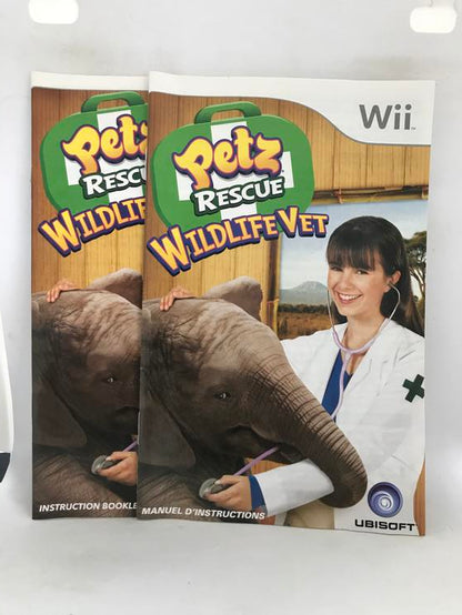 PETZ RESCUE WILDLIFE VET (COMPLETE IN BOX) (usagé)