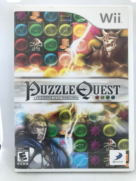 PUZZLE QUEST CHALLENGE OF THE WARLORD (COMPLETE IN BOX)