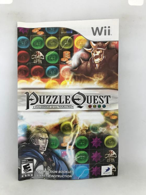 PUZZLE QUEST CHALLENGE OF THE WARLORD (COMPLETE IN BOX)