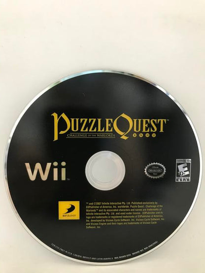 PUZZLE QUEST CHALLENGE OF THE WARLORD (COMPLETE IN BOX) (usagé)