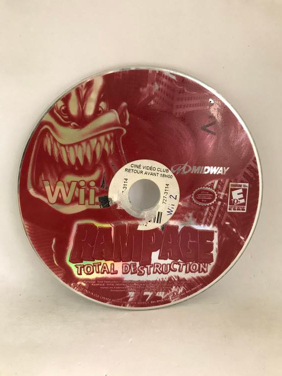 RAMPAGE TOTAL DESTRUCTION (CD ONLY) (usagé)