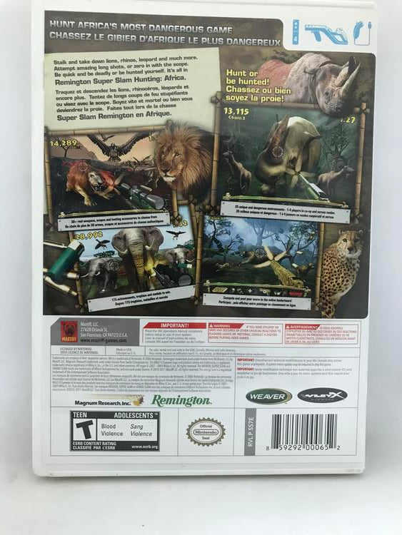 REMINGTON SUPER SLAM HUNTING AFRICA (COMPLETE IN BOX)