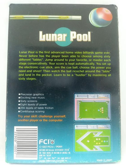 LUNAR POOL (COMPLETE IN BOX) (usagé)