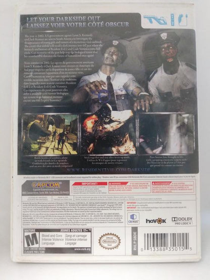 RESIDENT EVIL THE DARKSIDE CHRONICLES (COMPLETE IN BOX)