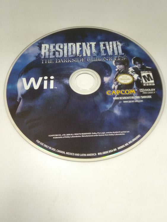 RESIDENT EVIL THE DARKSIDE CHRONICLES (COMPLETE IN BOX)