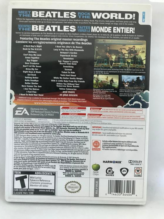 ROCK BAND THE BEATLES DRUM BUNDLE