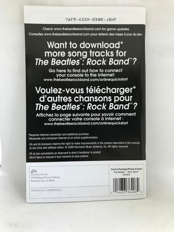 ROCK BAND THE BEATLES DRUM BUNDLE