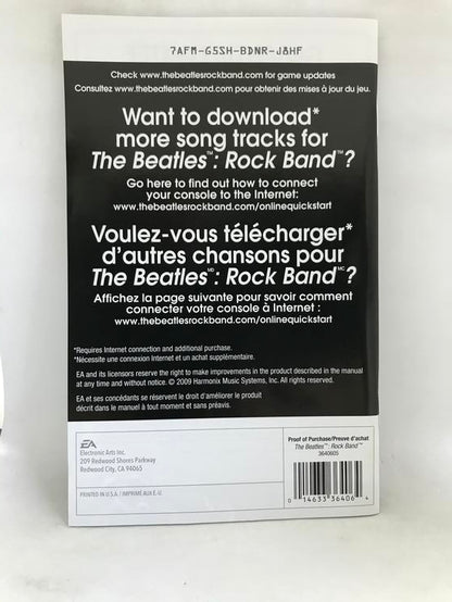 ROCK BAND THE BEATLES DRUM BUNDLE