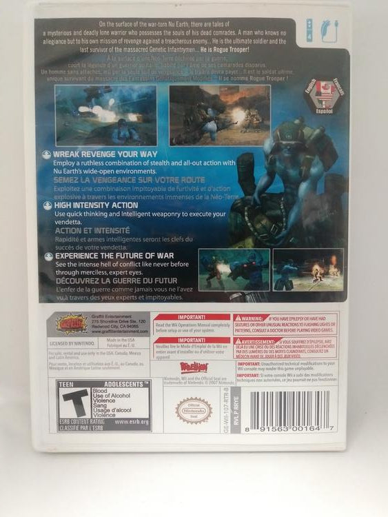 ROGUE TROOPER THE QUARTZ ZONE MASSACRE (WITH BOX)