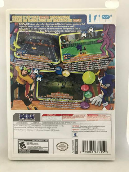 SEGA SUPERSTARS TENNIS (COMPLETE IN BOX)
