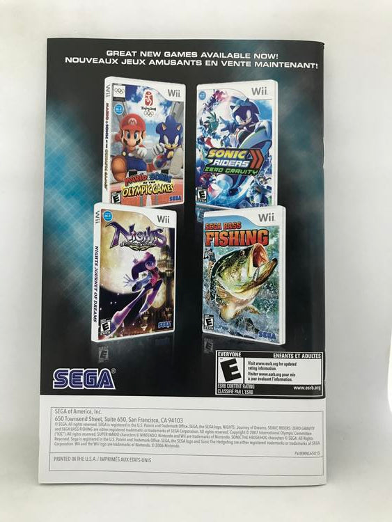 SEGA SUPERSTARS TENNIS (COMPLETE IN BOX) (usagé)