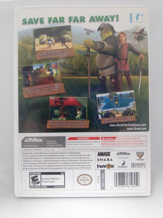 SHREK THE THIRD (COMPLETE IN BOX)