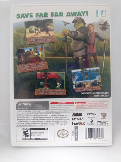 SHREK THE THIRD (COMPLETE IN BOX)