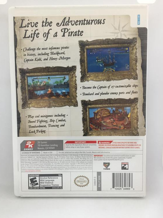 SID MEIER'S PIRATES (COMPLETE IN BOX)