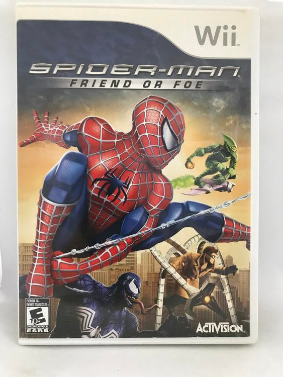 SPIDER-MAN FRIEND OR FOE (COMPLETE IN BOX)