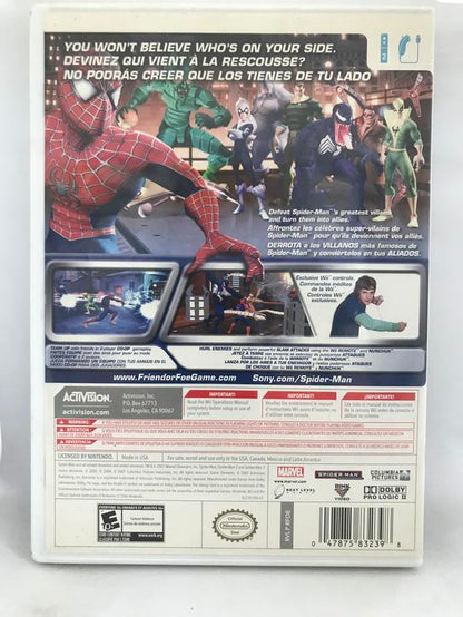 SPIDER-MAN FRIEND OR FOE (COMPLETE IN BOX)