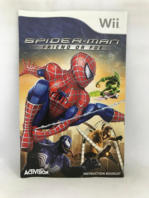 SPIDER-MAN FRIEND OR FOE (COMPLETE IN BOX) (usagé)