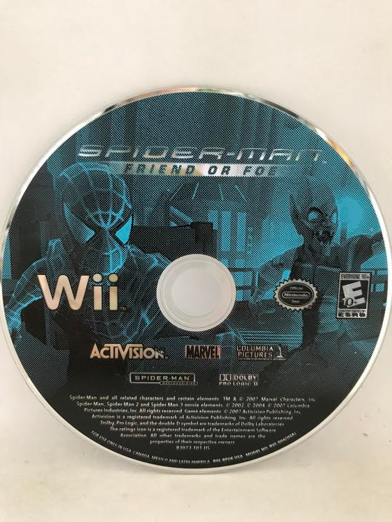 SPIDER-MAN FRIEND OR FOE (COMPLETE IN BOX) (usagé)