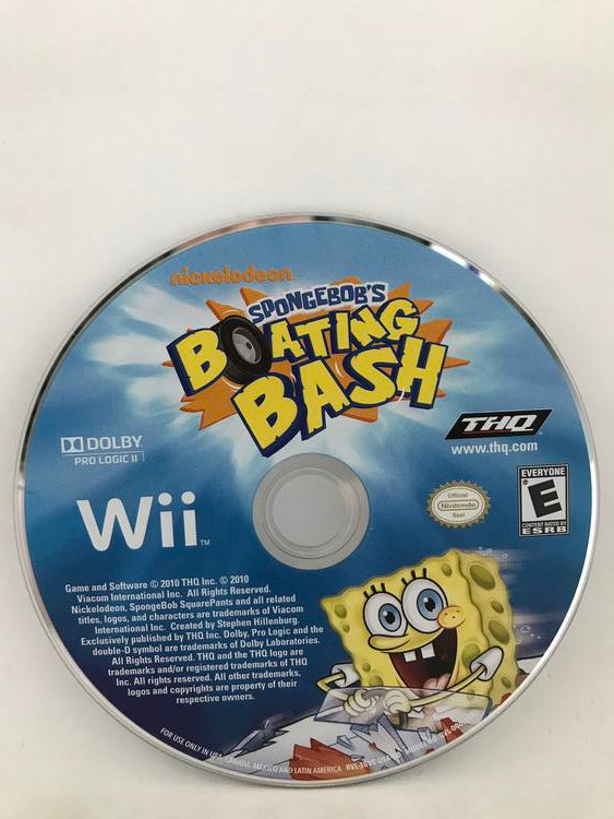 SPONGEBOB SQUAREPANTS BOATING BASH (COMPLETE IN BOX)