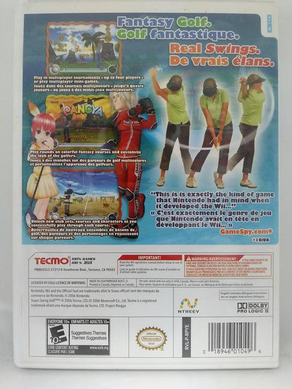 SUPER SWING GOLF (COMPLETE IN BOX) (usagé)