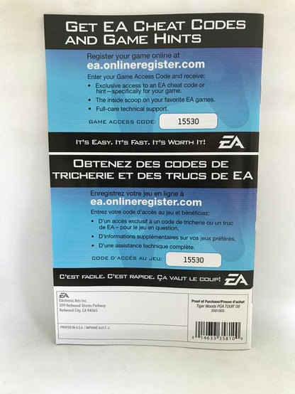 TIGER WOODS PGA TOUR 08 (COMPLETE IN BOX) (usagé)
