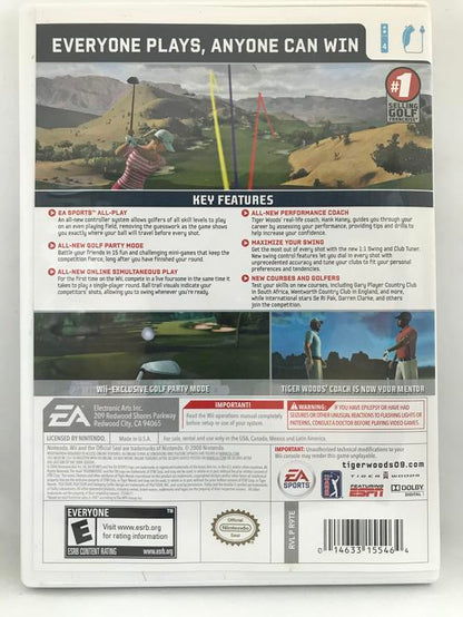 TIGER WOODS PGA TOUR 09 (COMPLETE IN BOX) (usagé)
