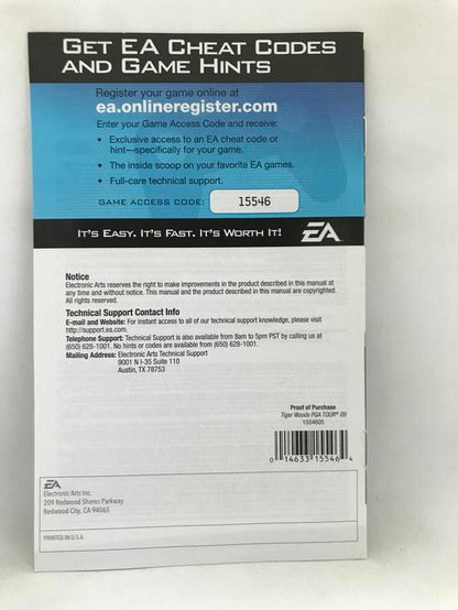 TIGER WOODS PGA TOUR 09 (COMPLETE IN BOX)