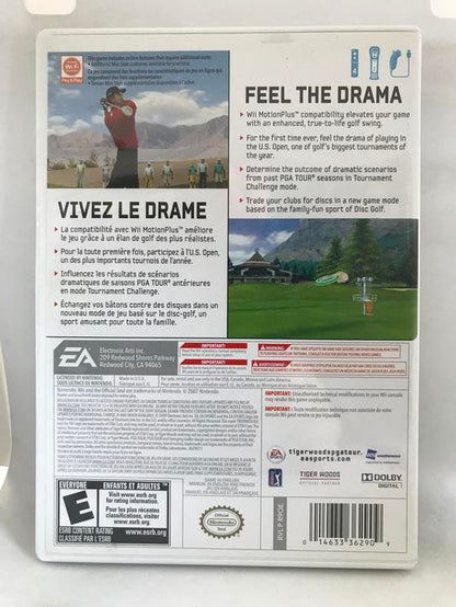 TIGER WOODS PGA TOUR 10 (COMPLETE IN BOX)
