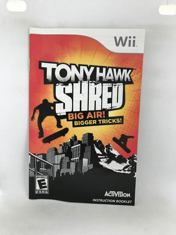 TONY HAWK SHRED (COMPLETE IN BOX) (usagé)