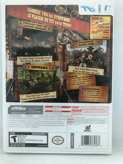 TOP SHOT ARCADE (COMPLETE IN BOX)