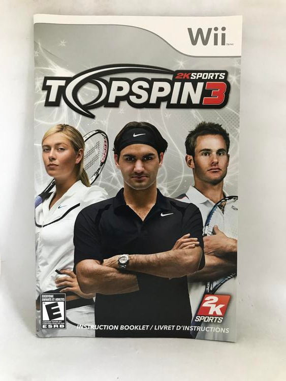 TOP SPIN 3 (COMPLETE IN BOX)