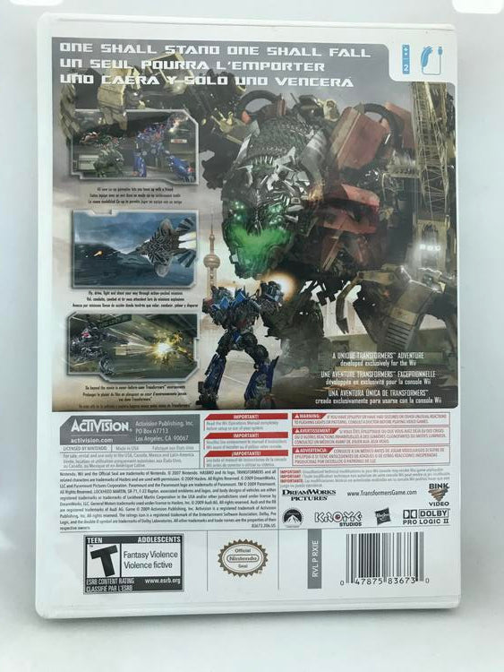 TRANSFORMERS REVENGE OF THE FALLEN (COMPLETE IN BOX)
