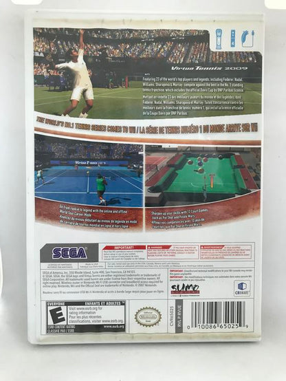 VIRTUA TENNIS 2009 (COMPLETE IN BOX) (usagé)