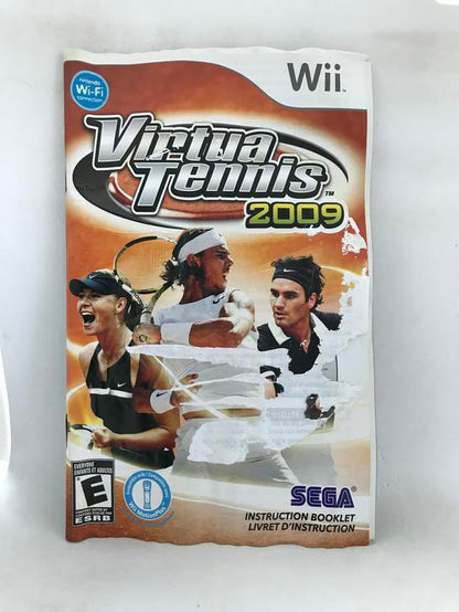 VIRTUA TENNIS 2009 (COMPLETE IN BOX) (usagé)