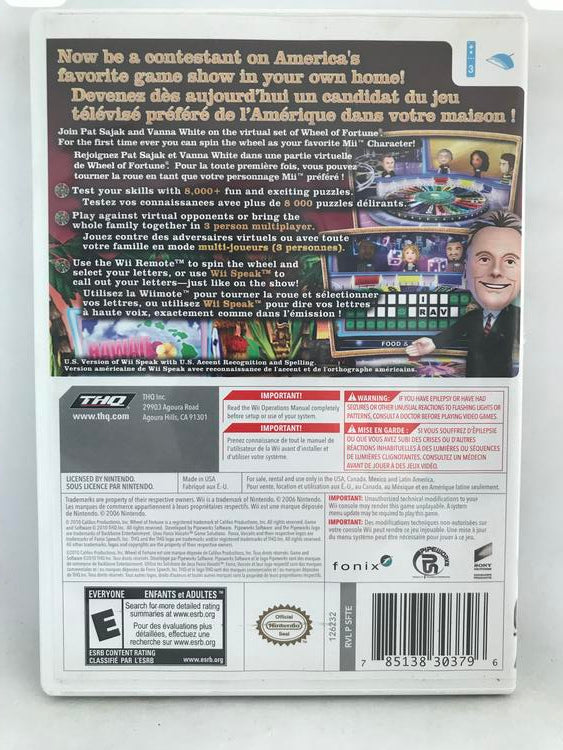 WHEEL OF FORTUNE (COMPLETE IN BOX) (usagé)