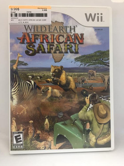 WILD EARTH AFRICAN SAFARI (COMPLETE IN BOX) (usagé)