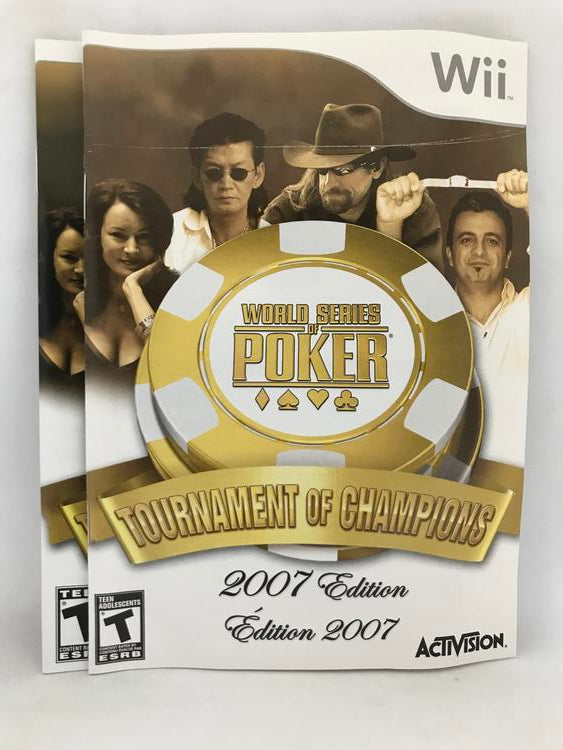 WORLD SERIES OF POKER TOURNAMENT OF CHAMPIONS 2007 EDITION (COMPLETE IN BOX)