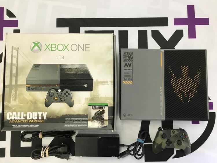 XBOX ONE CALL OF DUTY ADVANCED WARFARE EDITION - 1TB (WITH BOX)